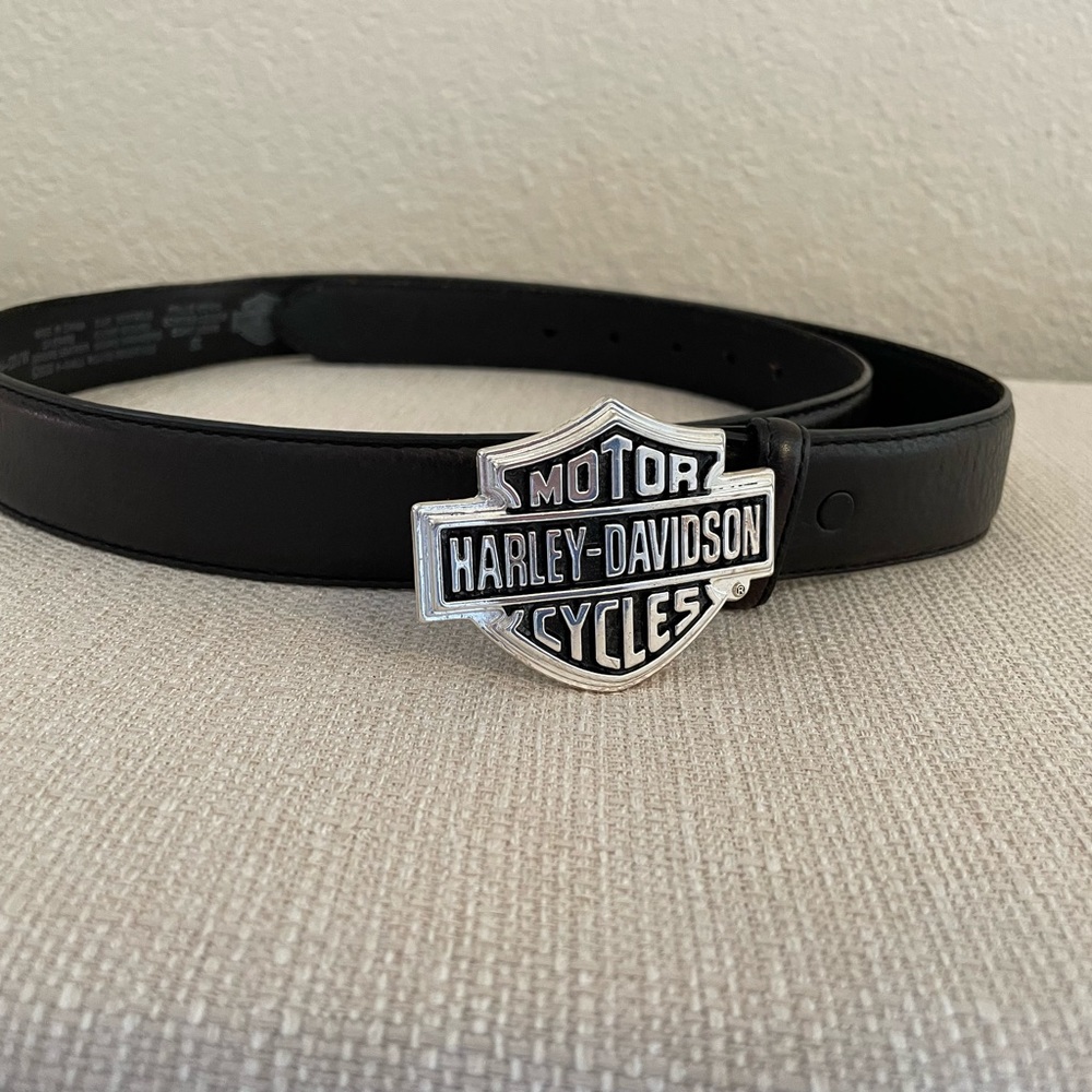 Harley Davidson Belt and Buckle XL